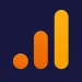 A simple and modern logo featuring three ascending orange and yellow bars, symbolizing growth, performance, and data-driven insights